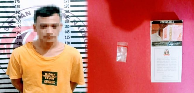 
 Seorang Oknoum Satpam Tertangkap Membawa Narkotika Jenis Sabu.