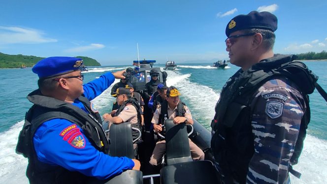 
 Pastikan Keamanan Jelang WSBK 2023, Instansi Kemaritiman Gelar Patroli Bersama