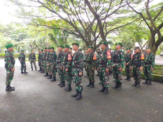 
 Amankan Kunker Wapres RI Di Wilayah Lombok Tengah, 150 Personil Kodim 1620 Diterjunkan