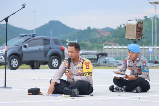 
 Polres Loteng Terjunkan 598 Personel Gabungan Amankan Festival Bau Nyale