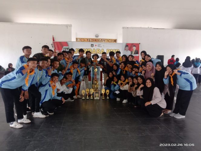 
 Begini Keseruan Jumpa Bhakti Gembira PMR Wira-Madya PMI Lombok Tengah