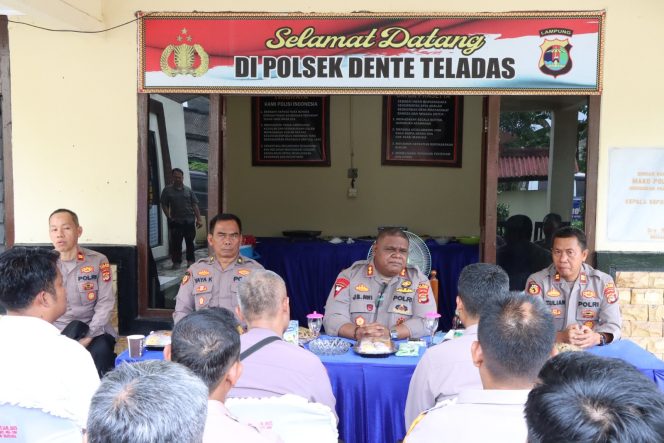 
 Kunjungan Kerja Kapolres Tulang Bawan Ke Polsek Dente Telandas Dalam Perdananya