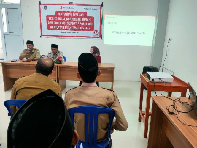 
 Suvervisi Supportif Posyandu, Puskesmas Teratak Gelar Monitoring dan Evaluasi