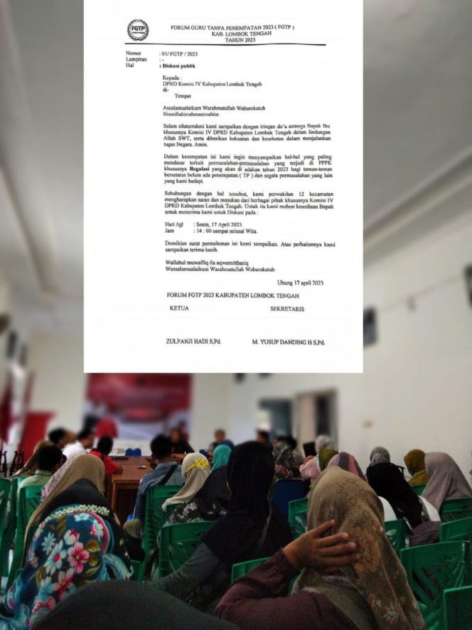 
 Lulus PPPK Tanpa Penempatan, Ratusan Guru Ngadu Ke Dewan