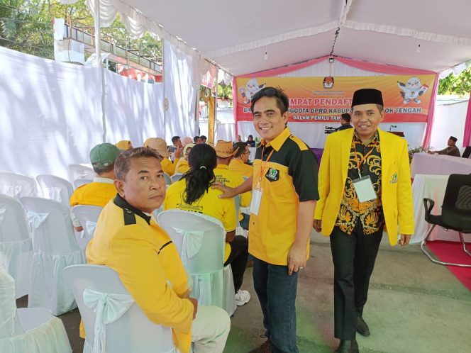 
 Robby Azizi Calon DPRD Loteng Dapil 3 Melalui Partai Golkar