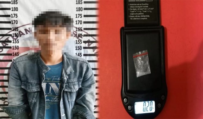 
 Hendak Pesta Narkotika, Pemuda Asal Ujung Gunung Ilir Ditangkap Polres Tulang Bawang