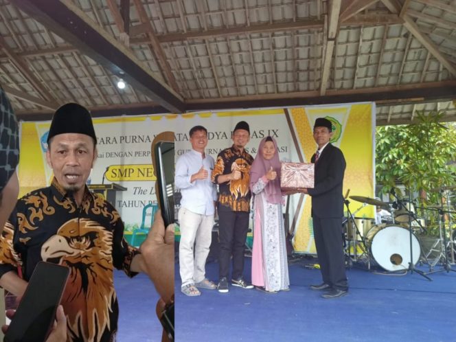 
 Ketua DPRD Loteng Apresiasi Kemeriahan Acara Purna Wiyata Madya Kelas IX di SMPN 3 Kopang