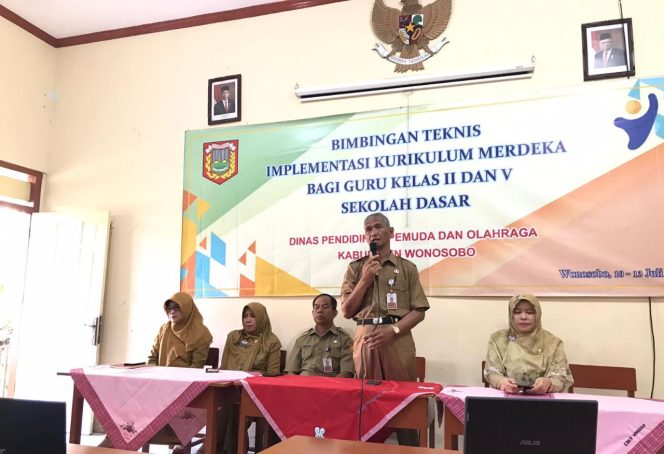 
 Disdikpora Wonosobo Sukses Menggelar Pelatihan Implementasi Kurikulum Merdeka