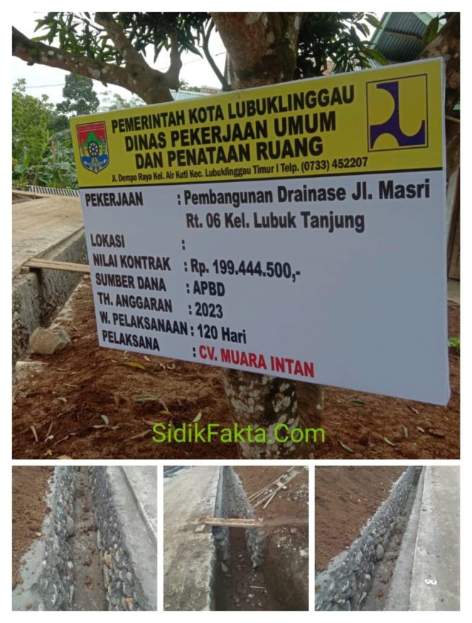 
 Diduga Tidak Transparan! Tomi Mafinal SH Bernada Tinggi Saat Di Wawancarai Terkait Drainase Yg Di Kerjakan Nya