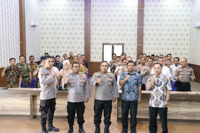 
 Puslitbang Polri Lakukan Penelitian Tentang Kejahatan Jalanan dan Premanisme di Polres Tulang Bawang