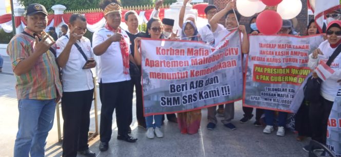 
 Gerakan Jalan Lurus (GJL) dan GAMAT-RI, Bantu Korban “Mafia Tanah” Rumah Susun Malioboro City