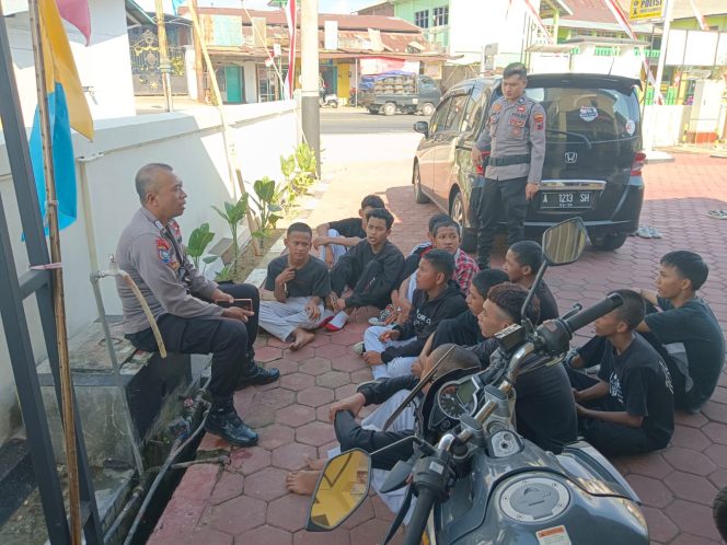 
 Sat Samapta Polres Wonosobo Amankan Pelaku Tren Viral BM Truk