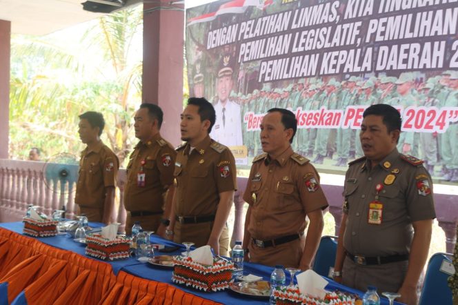 
 Kegiatan Pelatihan Satuan Perlindungan Masyarakat (SATLINMAS) Di Desa Se-Kecamatan Abung Tengah Di Hadiri Oleh Wakil Bupati Lampung Utara