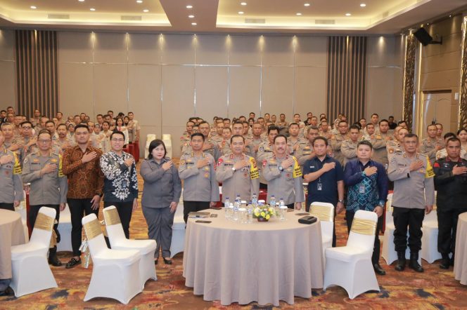
 Rakorbin SDM dan PNS Polri Polda NTB, Wujudkan SDM Unggul Polri Presisi untuk Pemilu Damai Menuju Indonesia Maju