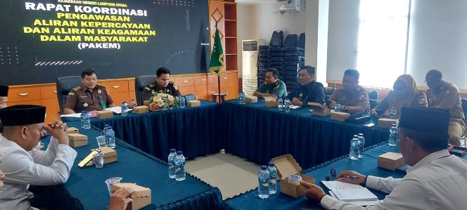 
 Kejaksaan Negeri Lampung Utara Buka Rakor PAKEM