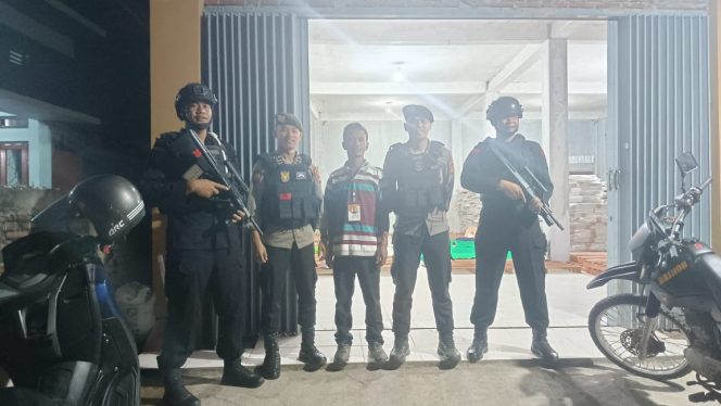 
 Satgas Preventif Amankan Gudang Logistik dan Kantor KPU Kota Bima Jelang Pemilu Serentak 2024