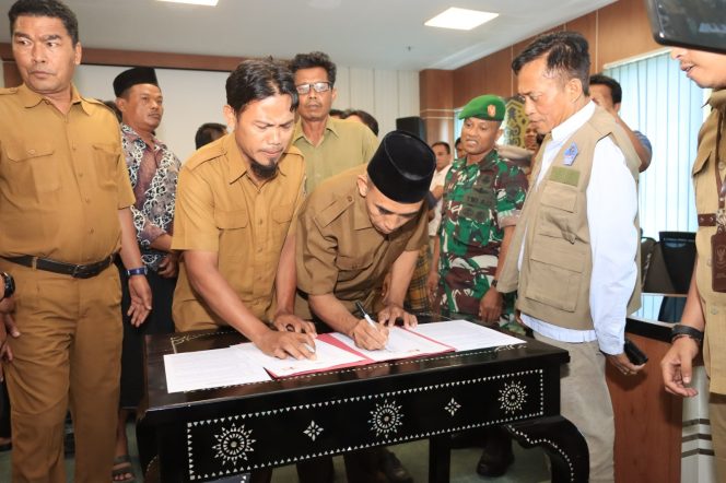 
 Mediasi Konflik Di Pujut, Kedua Desa Sepakat Berdamai