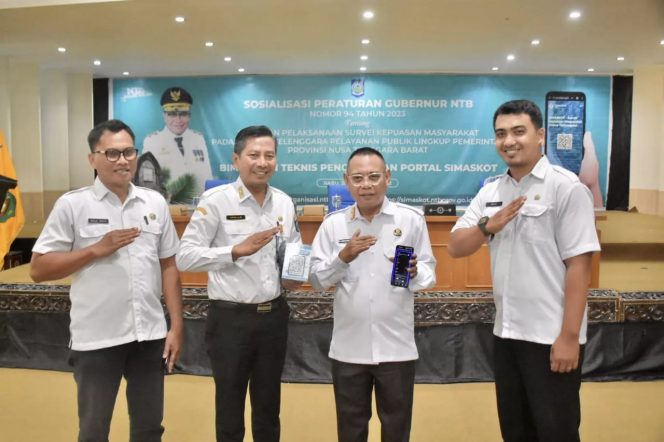 
 Hadirkan Simaskot, PJ Sekda NTB : Tahun 2024 IKM Capai Target