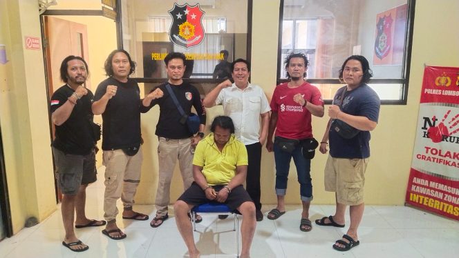 
 Terduga Pelaku Pencabulan Anak Dibawah Umur Ditangkap Tim Puma Polres Lombok Utara