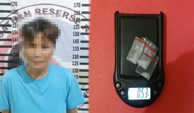 
 Jadi Bandar Narkotika, Wanita Paruh Baya Asal Gedung Aji Baru Ditangkap Polisi