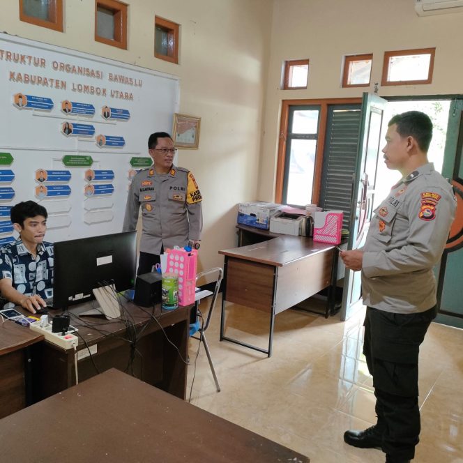
 Sambangi Bawaslu, Satgas Preemtif Bangun Cooling System