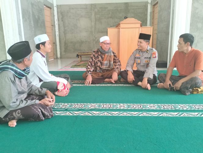 
 Wujudkan Pemilu 2024 Damai, Satgas Preemtif Silaturahmi ke Masjid Nurul Basyar
