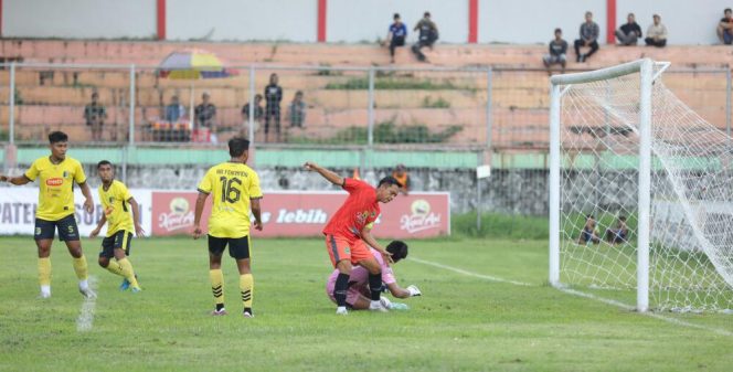 
 Persekabpas VS PSM Kota Madiun Unggul 2-1 Di 16 Besar Liga 3 PSSI Jatim