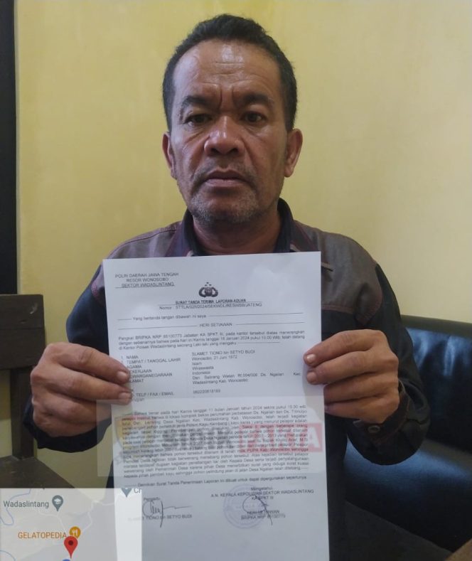 
 Kepala Desa Ngalian Diduga Lakukan Penebangan Pohon Ilegal