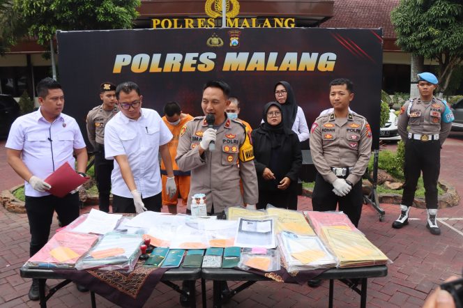 
 Berhasil Ungkap TPPO, Polres Malang Selamatkan Belasan Orang CPMI