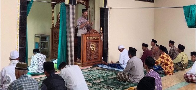 
 Kanit Binmas Polsek Wadaslintang Wonosobo Ajak Masyarakat Jaga Keamanan dan Kekondusifan
