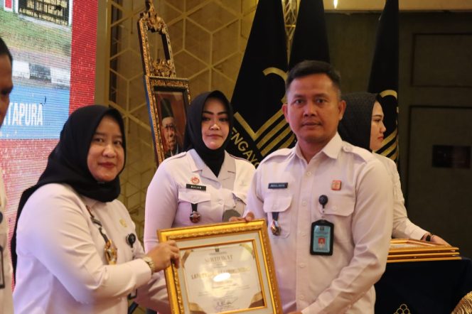 
 Lapas Lubuklinggau Kanwil Kemenkumham Sumsel Sabet Penghargaan UPT Dengan Capaian Kinerja Terbaik I