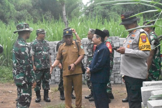 
 Pasca Upacara Pembukaan TMMD ke-119 Bersama Dandim 0819/Pasuruan, PJ Bupati Pasuruan Langsung Tinjau Lokasi TMMD