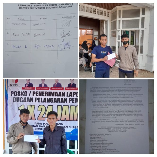 
 Masyarakat Sungai Sidang Minta BAWASLU Adakan PSU Di TPS 04 dan TPS 05