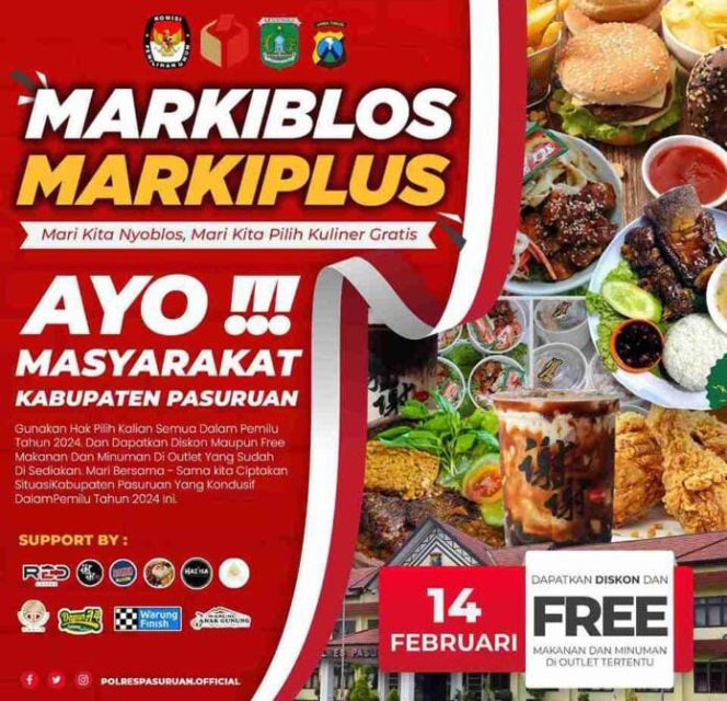 
 Tarik Minat Pencoblos, Polres Pasuruan Gunakan Program “MARKIBLOS MARKIPLUS”*