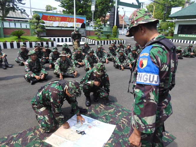 
 Asah Ketrampilan Prajurit, Kodim 0819/Pasuruan Laksanakan UTP Teritorial*