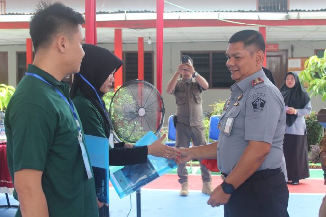 
 Kepala Disnaker Resmi Membuka Pelatihan Keterampilan Kemandirian di Lapas Lubuklinggau
