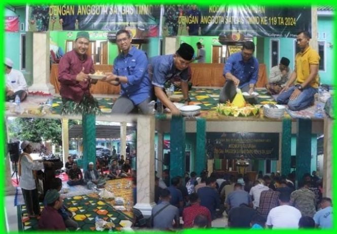 
 Buka Puasa Bersama Satgas TMMD ke 119