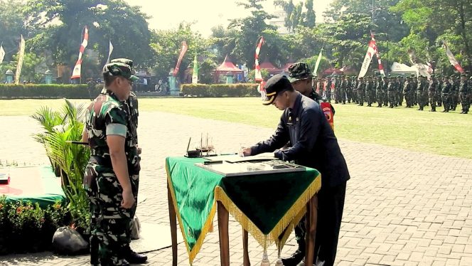 
 Danpusenif Resmi Menutup TMMD Ke – 119 Kodim 0819/Pasuruan