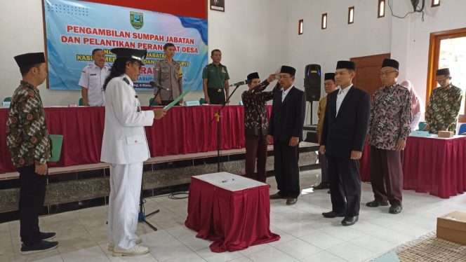 
 Segarkan Pemerintahan, Desa Kalirancang Kecamatan Alian Kabupaten Kebumen Lakukan Rotasi Jabatan Perangkat Desa