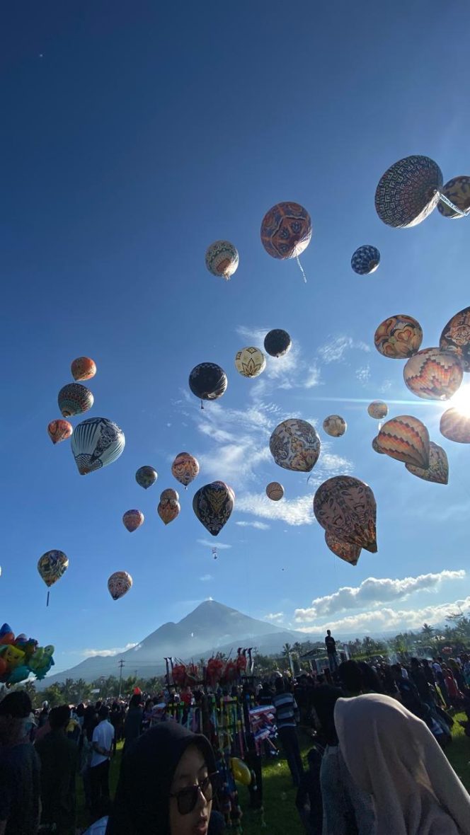 
 Festival Balon Udara Wonosobo Menjadi Destinasi Wisata Lebaran