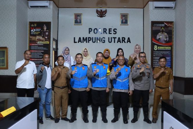 
 Polres Lampung Utara Gandeng Dinas Terkait Guna Gelar Rikmin Awal Penerimaan Terpadu Anggota Polri Tahun 2024