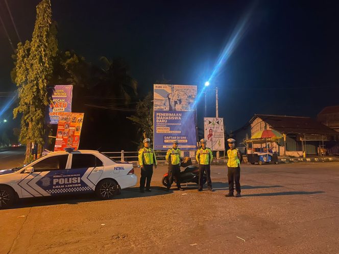 
 Patroli Malam Polres Ponorogo Berhasil Mengamankan 20 Pelaku Balap Liar