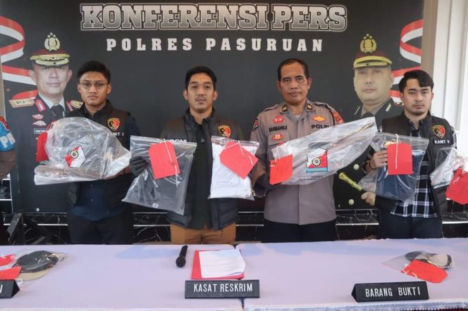 
 Viral! Bandit Gangster Bangil Berhasil Diamankan Polres Pasuruan