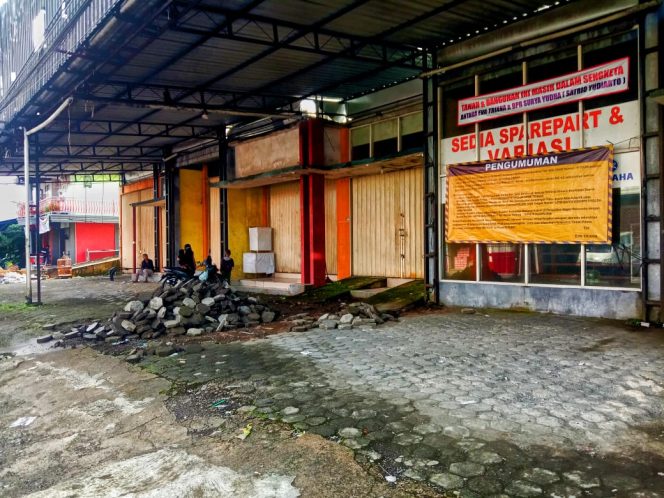 
 Obyek Sengketa Antara Eva Triana Dengan BPR Surya Yudha Dirusak Orang Tak Dikenal