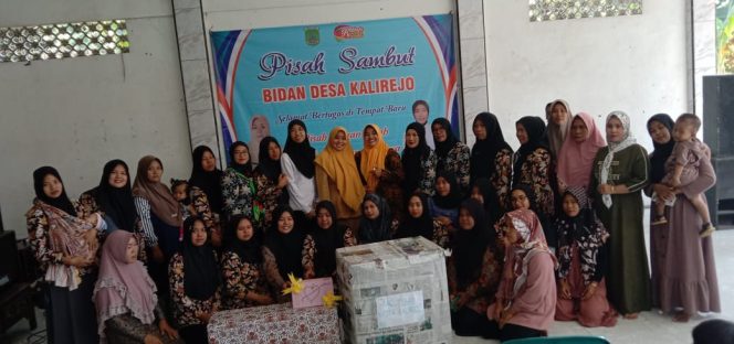 
 Desa Kalirejo Gelar Pisah Sambut Bidan Desa Setempat