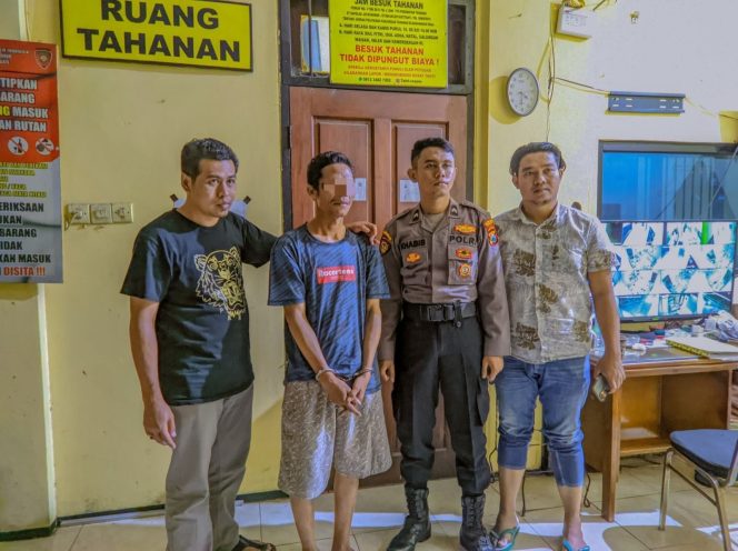 
 Polsek Wonorejo Berhasil Tangkap Pelaku Pencurian Mesin Chopper Penggiling Padi