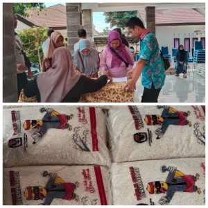 KPU Bagi-bagi Beras 