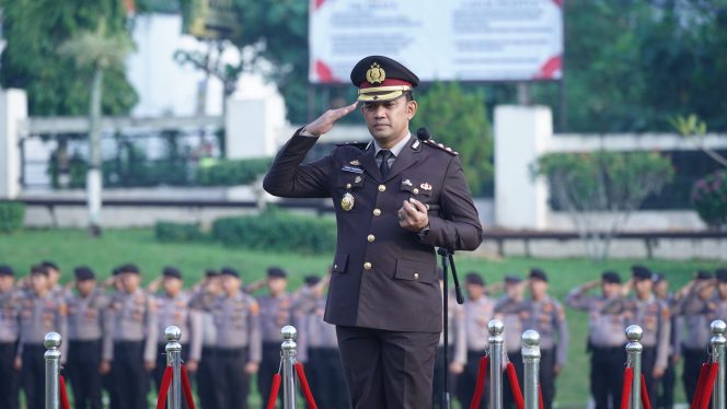 
 Polres Lampung Utara Gelar Upacara Hari Lahir Pancasila Tahun 2024