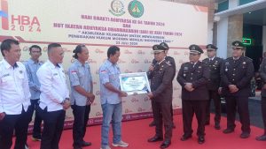 PWI Lampung Utara Mendapatkan Penghargaan