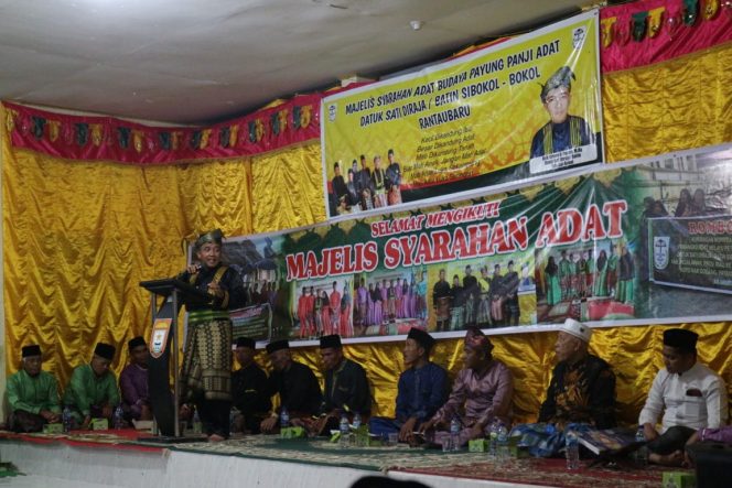 
 Pemangku Adat Desa Rantaubaru Kembali Laksanakan Syarahan Adat Bagi Anak Kemenakan
